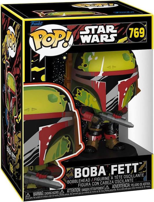 Funko Pop Disney Star Wars Clone Wars - Boba Fett Retro No:769 Bobble-Head