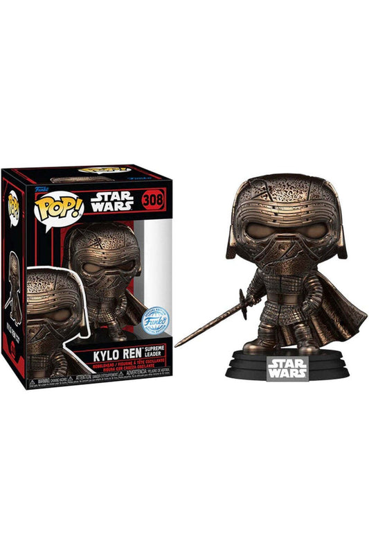 Funko Pop Disney Star Wars Dark Side - Kylo Ren Supreme Leader Bronze Metallic Special Edition