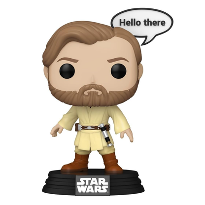 Funko Pop Disney Star Wars Sayings - Obi-Wan Kenobi No:781 Bobble-Head