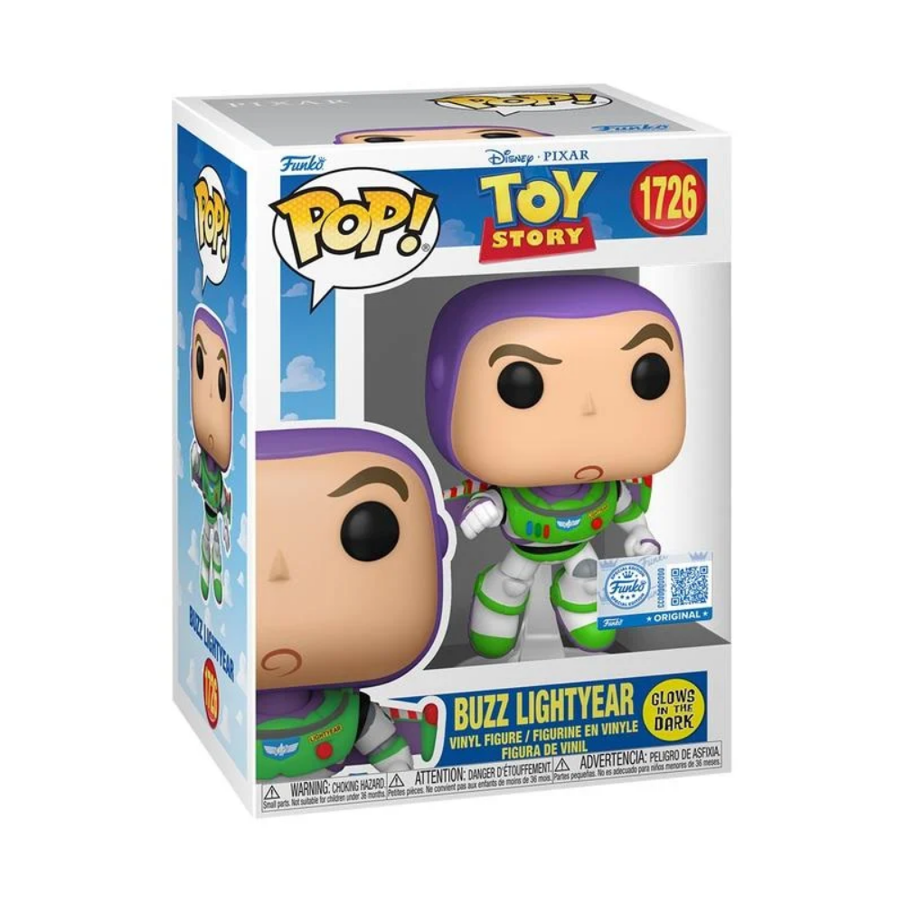 Funko Pop Disney Toy Story Buzz Lightyear Fly (Glow) Special Edition No:1726