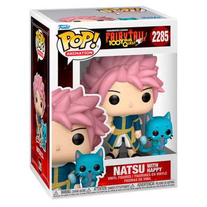 Funko Pop Fairy Tail Natsu with Happy
