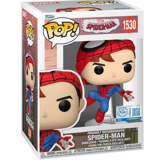 Funko Pop Friendly Neighbourhood Spider-Man (Unmasked) 1530
