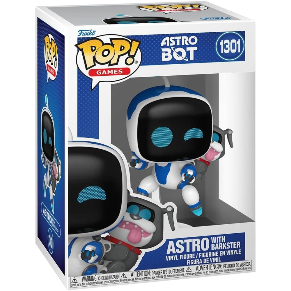 Funko Pop! Games: Astro Bot - Astro with Barkster