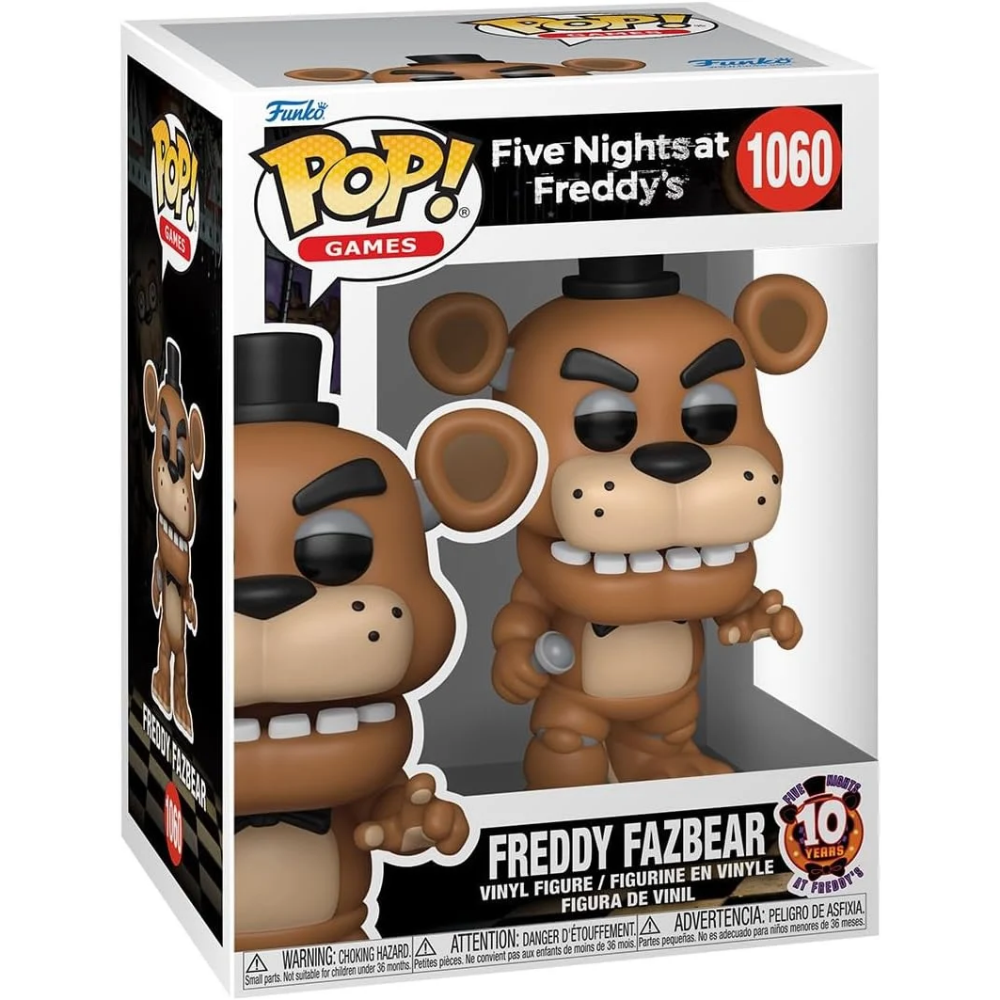 Funko Pop! Games: Five Nights at Freddy's 10th - Freddy
