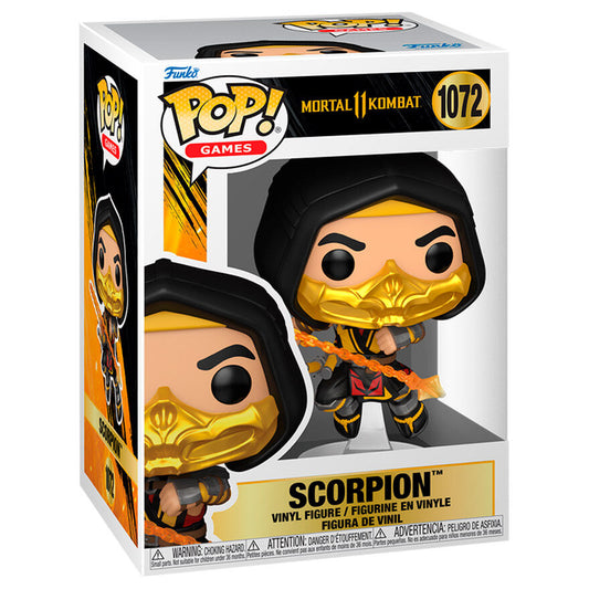 Funko Pop Games Mortal Kombat 11 (Fatality) - Scorpion No:1072