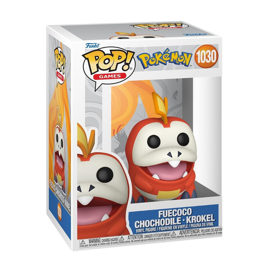 Funko Pop Games Pokemon - Fuecoco Chochodile Krokel