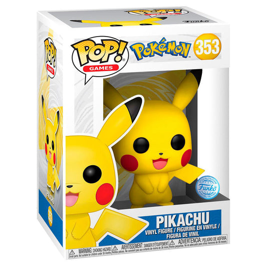 Funko POP  Games: Pokemon - Pikachu Special Edition