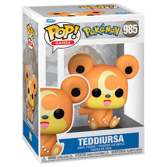 Funko Pop Games Pokemon - Teddiursa No:985