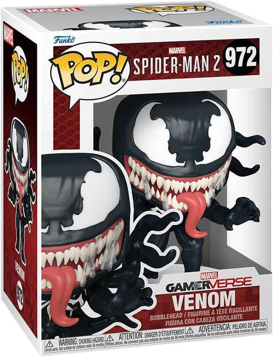 Funko Pop Marvel Gamerverse Spider-Man 2 -
Venom No:972 Bobble-Head