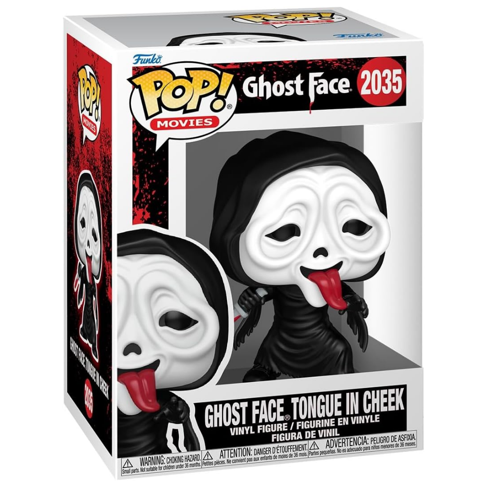 Funko Pop Ghost Face Tongue in Cheek