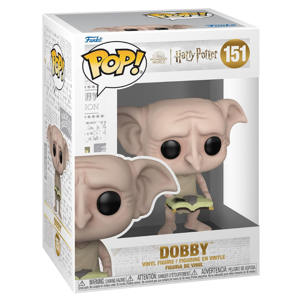 Funko Pop Harry Potter Dobby with Book