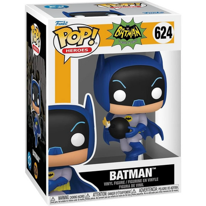 Funko Pop! Heroes: Batman 66 S2- Batman W/Bomb