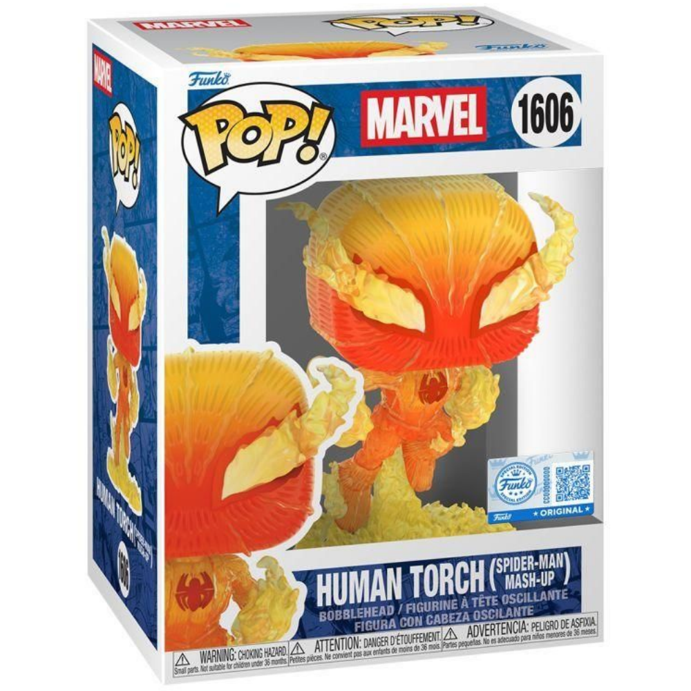 Funko Pop Human Torch (Spider-Man Mash-Up) 1606