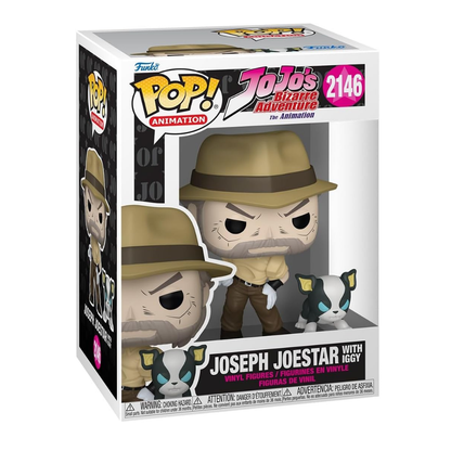 Funko Pop JoJo’s Bizarre Adventure Joseph Joestar with Iggy