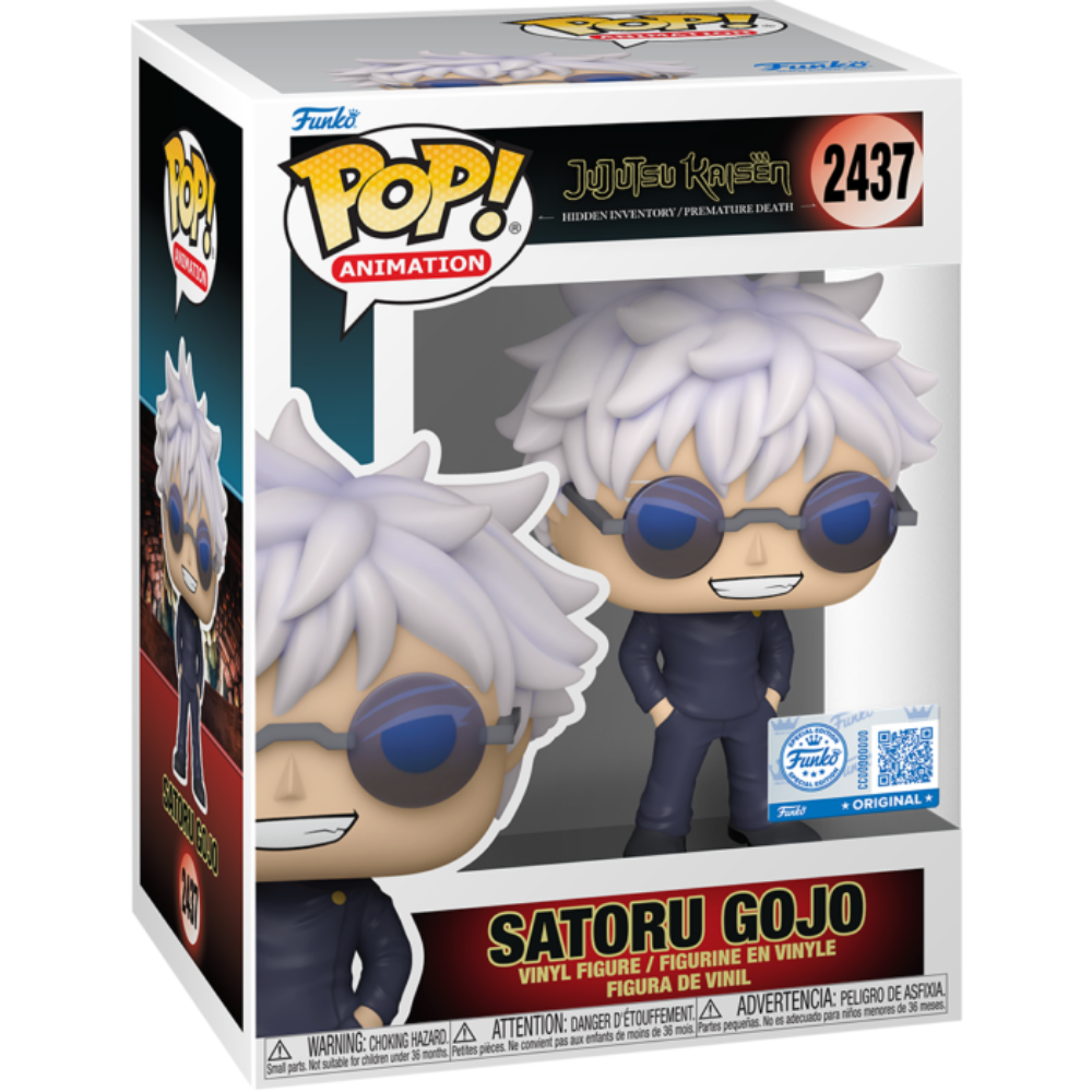Funko Pop Jujutsu Kaisen Young Satoru Gojo With Glasses 2437