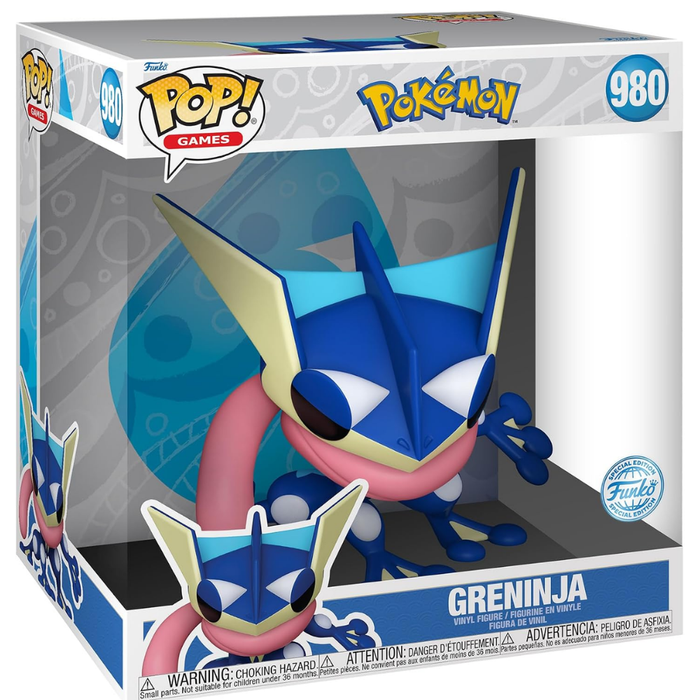 Funko Pop Jumbo Pokemon - Greninja 25cm No:980 Special Edition