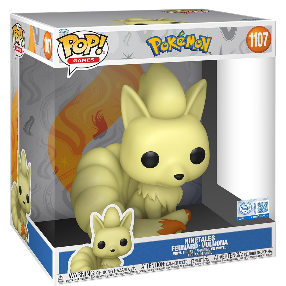 Funko Pop Jumbo Pokemon Ninetales (special Edition) 25cm