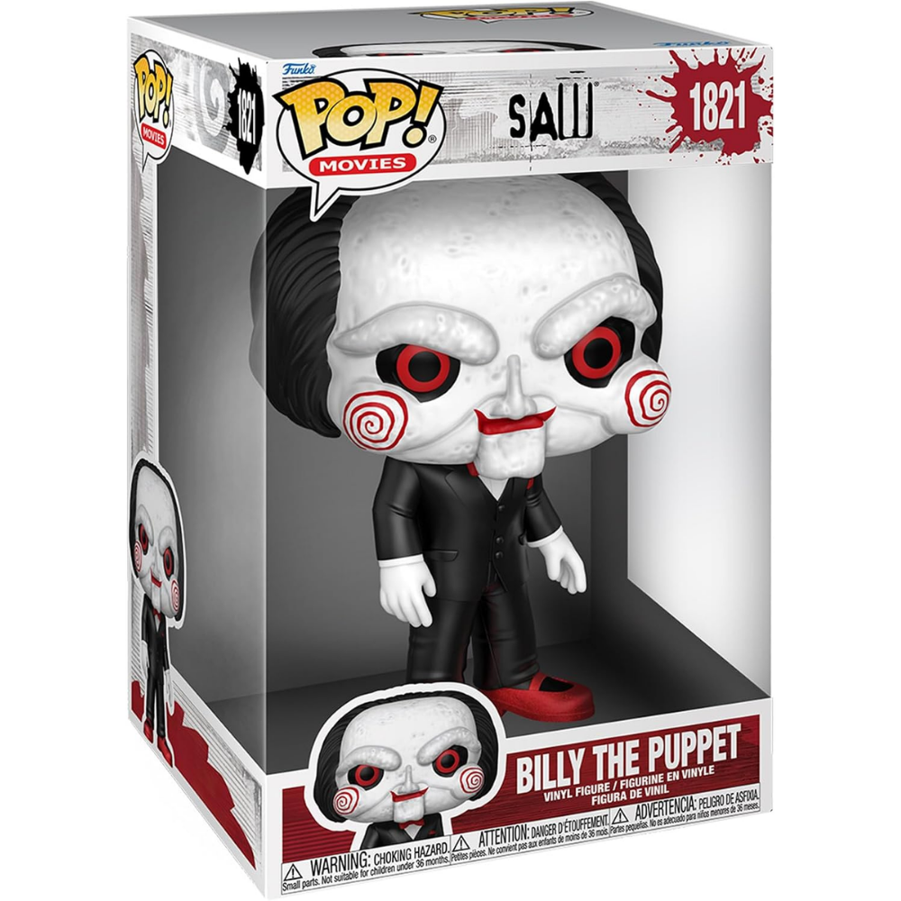 Funko Pop Jumbo Saw: 10th Anniversary - Billy 10" 25cm