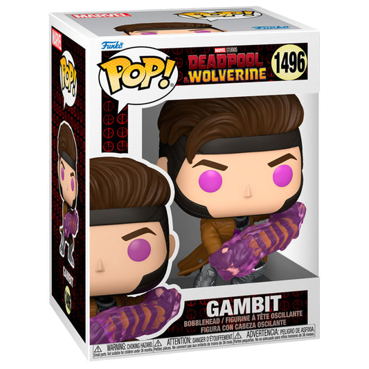 Funko POP Marvel: Deadpool - Gambit Charged Cards