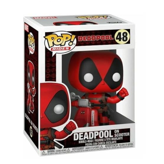 Funko Pop Marvel - Deadpool On Scooter No:48