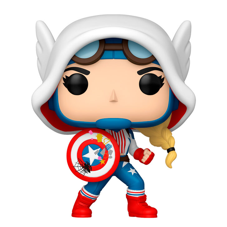 Funko POP Marvel: Gwen Stacy - Captain America Gwen