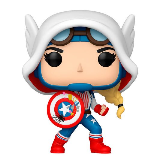 Funko POP Marvel: Gwen Stacy - Captain America Gwen