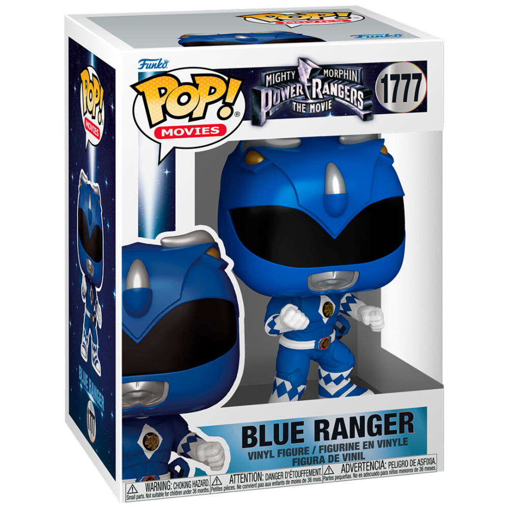 Funko POP Movies: Power Rangers- Blue Ranger