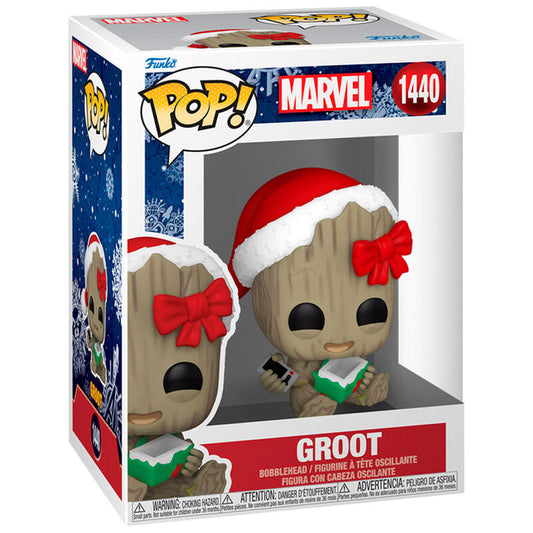 Funko Pop Marvel Holiday – Groot No:1440 Bobble-Head