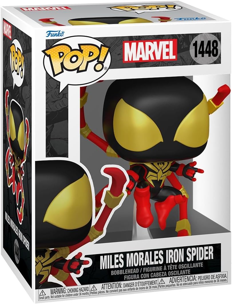 Funko POP Marvel: Spider Man Comics - Miles Morales Iron Spider