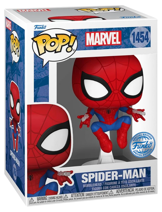 Funko POP Marvel: Spider-Man- Web Swing Spidey Special Edition