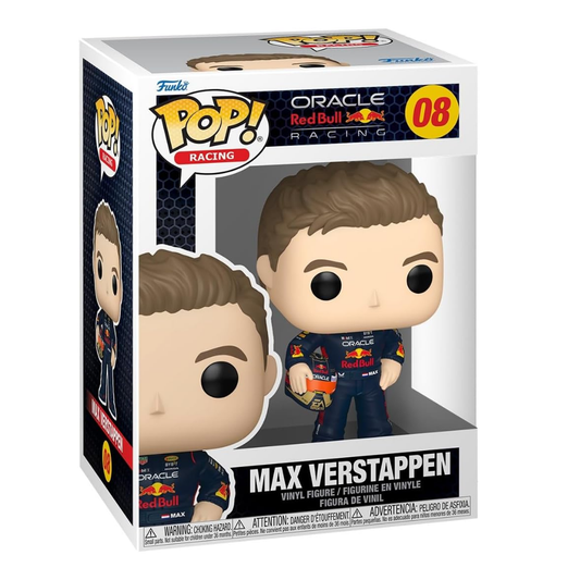 Funko Pop Max Verstappen With Helmet 08