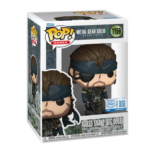 Funko Pop Metal Gear Solid 3 Naked Snake Big Boss