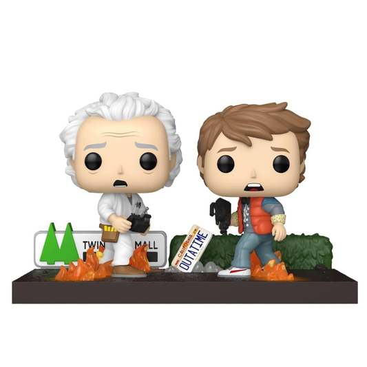 Funko POP Moment:  Back to the Future - Doc & Marty