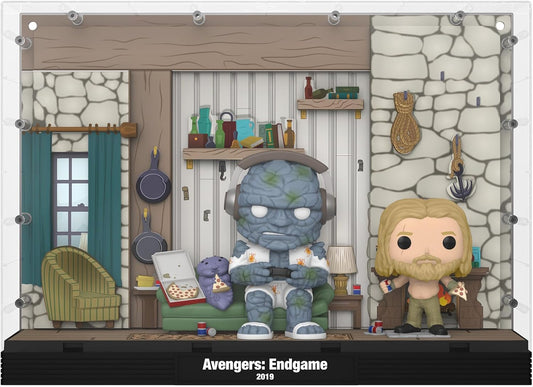 Funko Pop Moment Deluxe Marvel Avengers Endgame - Thor’s House Miek / Korg / Thor No:05