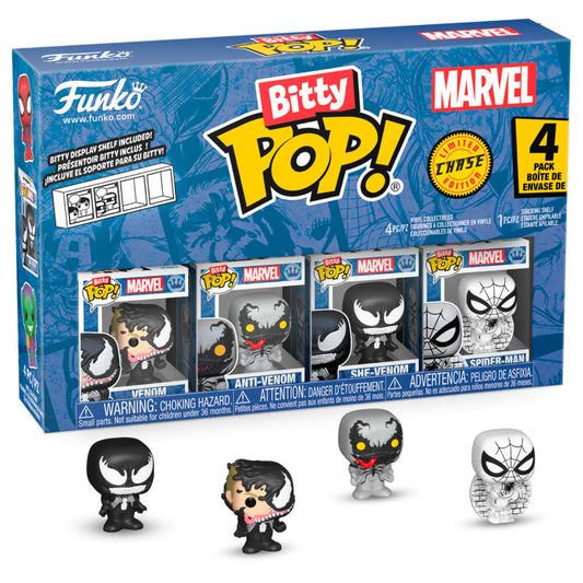 Funko Bitty POP: Spider Man - Venom 4'lü Paket