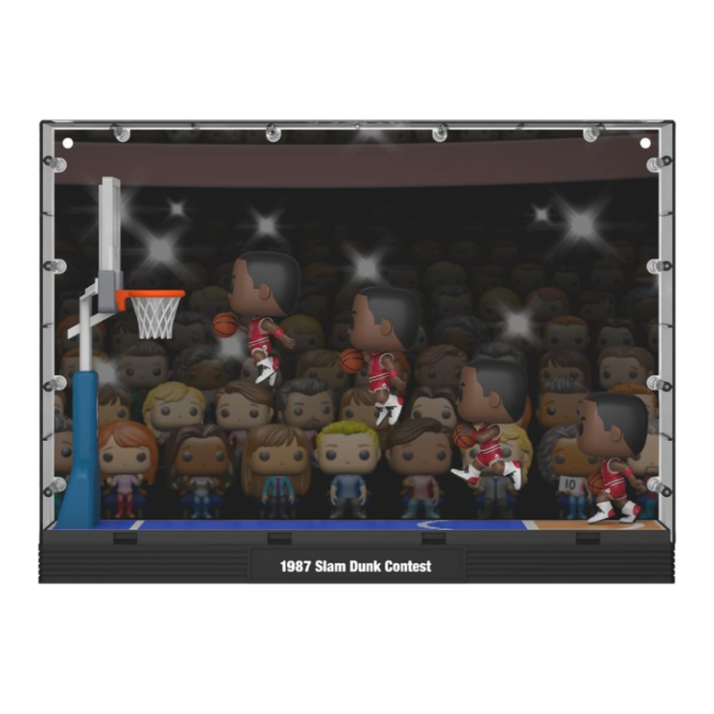 Funko POP- Moments Deluxe - Deluxe Moment Michael Jordan (1987 Smaç Yarışması