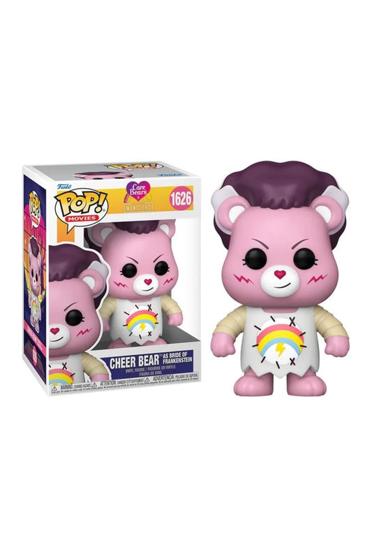 Funko Pop Movies Carebears X Universal Monsters - Cheer Bear As Bride Of Frankenstein