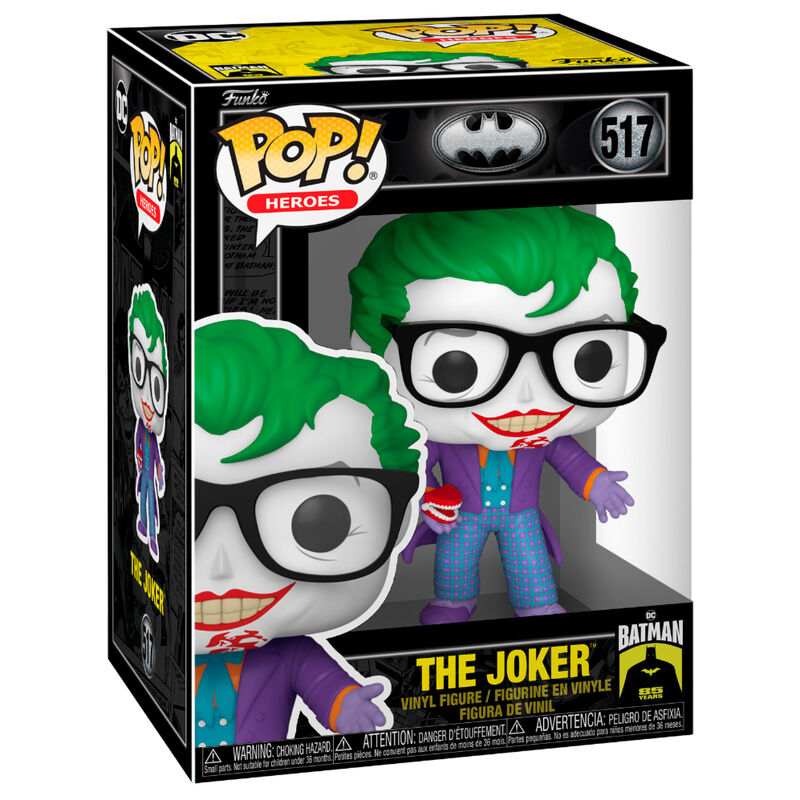 Funko Pop Movies Dc Batman 85th Anniversary - The Joker With Teeth No:517