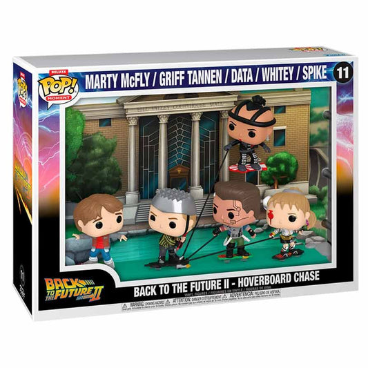 Funko POP Moments Deluxe: Back to the Future II - Hoverboard Chase
