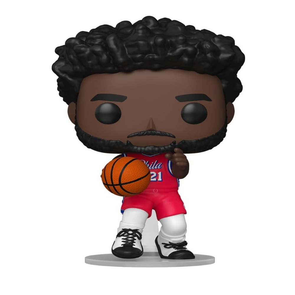 Funko Pop! NBA: 76ers - Joel Embiid - NBA Players - Vinil Koleksiyon Figürü - Hediye Fikri - Resmi Ticari Ürünler - Çocuklar ve Yetişkinler için Oyuncak - Spor Hayranları - Koleksiyoncular için Model