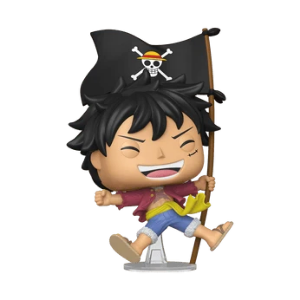 Funko Pop One Piece - Luffy D. Luffy (with Flag) Special Edition No:2214