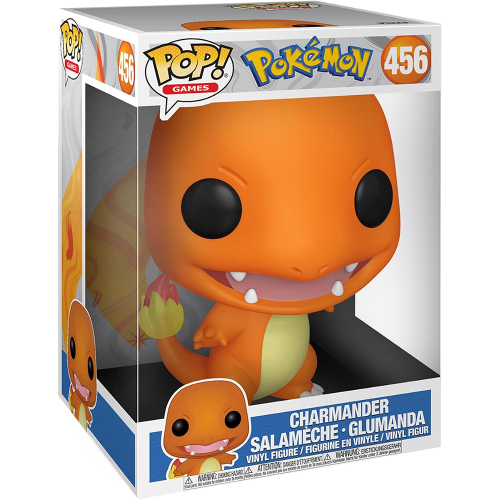 Funko Pop Pokemon Charmander - 10 Inc Büyük Boy 25 Cm