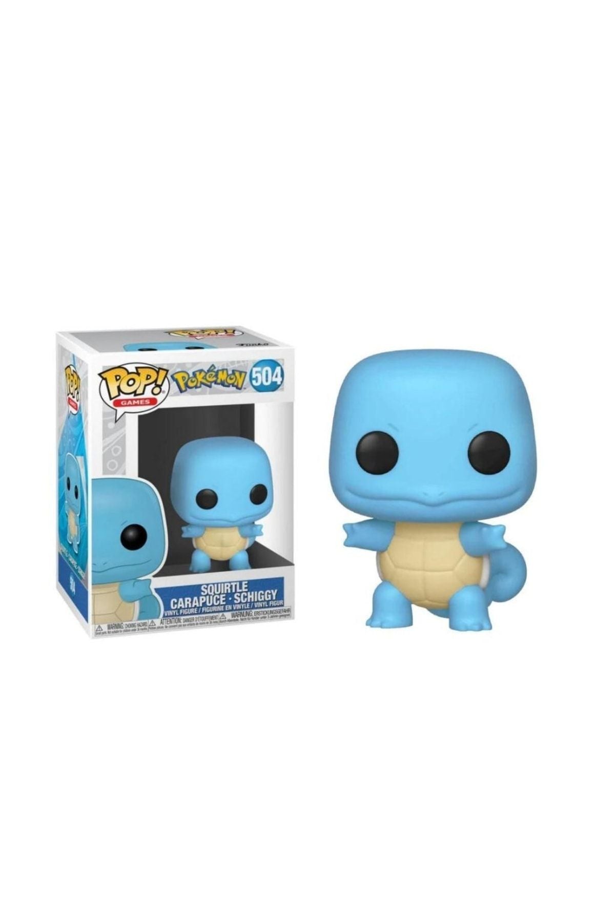 Funko Pop Games: Pokemon- Squirtle- EMEA