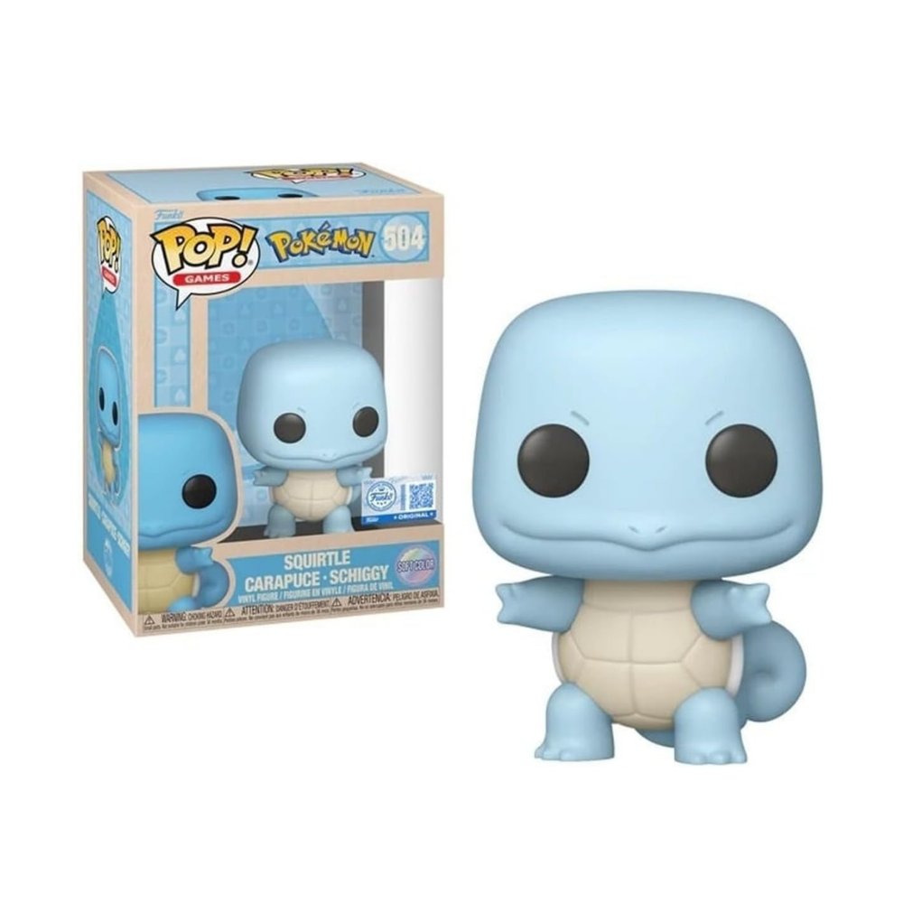 Funko Pop Pokemon Squirtle (soft Color) Special Edition