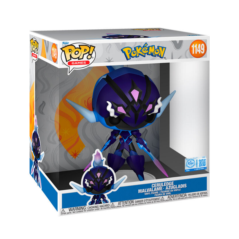 Funko Pop Pokemon : Super Sized Jumbo Ceruledge 25 Cm