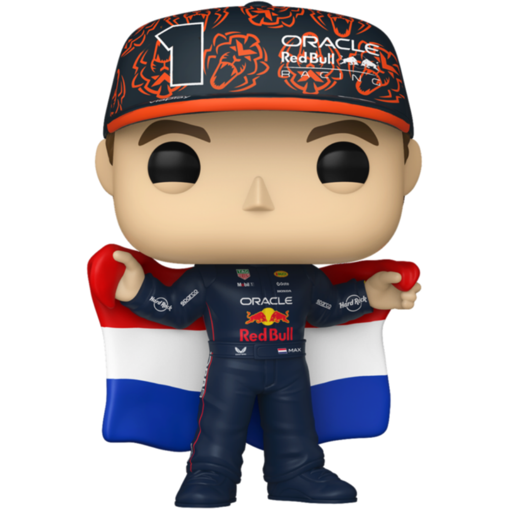 Funko Pop Racing: Max Verstappen With Flag