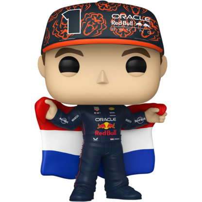 Funko Pop Racing: Max Verstappen With Flag