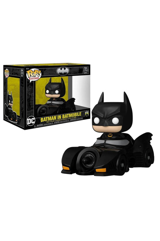 Funko POP Rides Deluxe : Batman 85th- Batman w/Batmobile