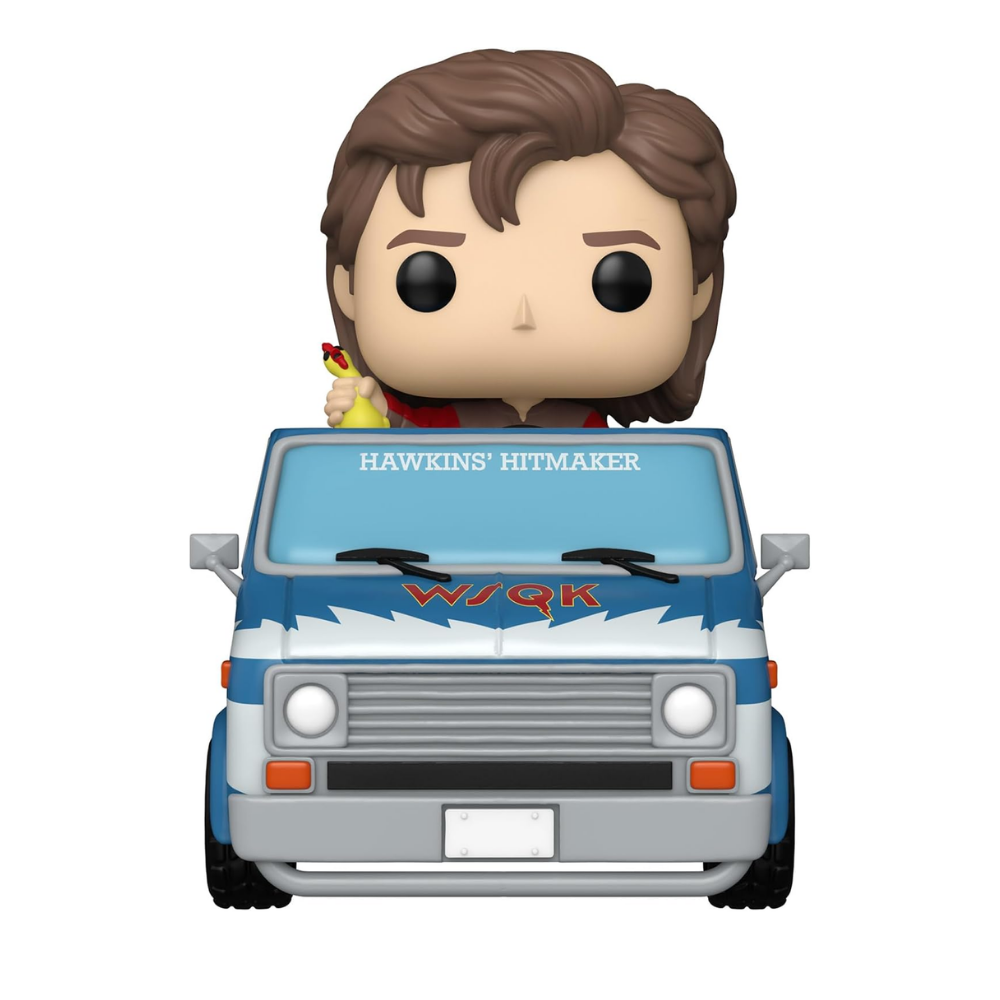 Funko Pop Rides Deluxe: Stranger Things Steve With Squawk Van