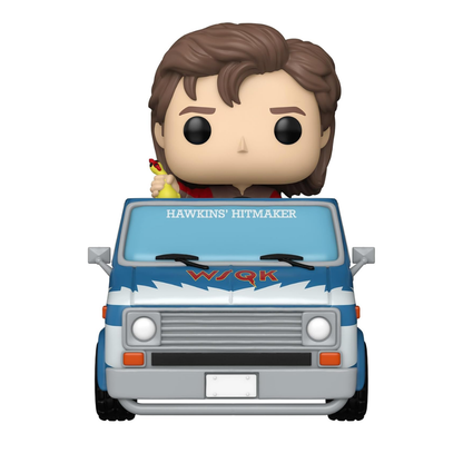Funko Pop Rides Deluxe: Stranger Things Steve With Squawk Van